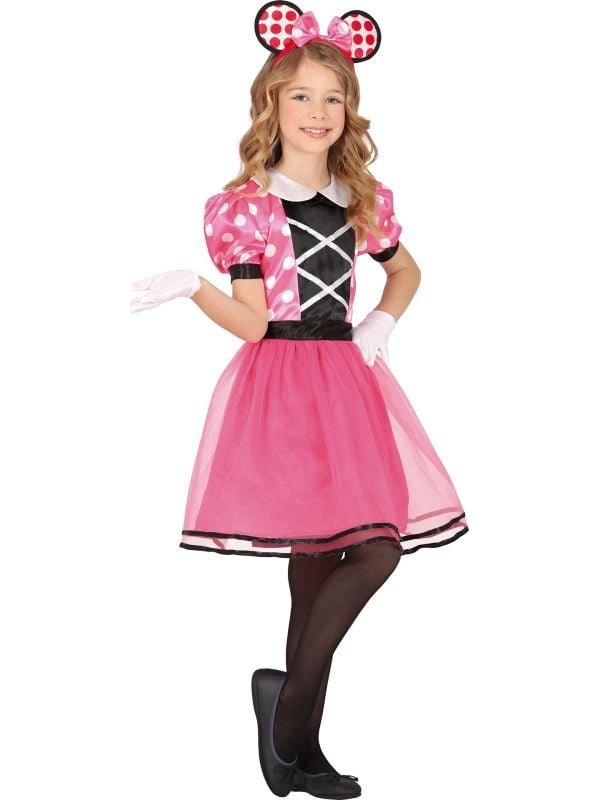 Minnie Mouse Jurkje Kind roze