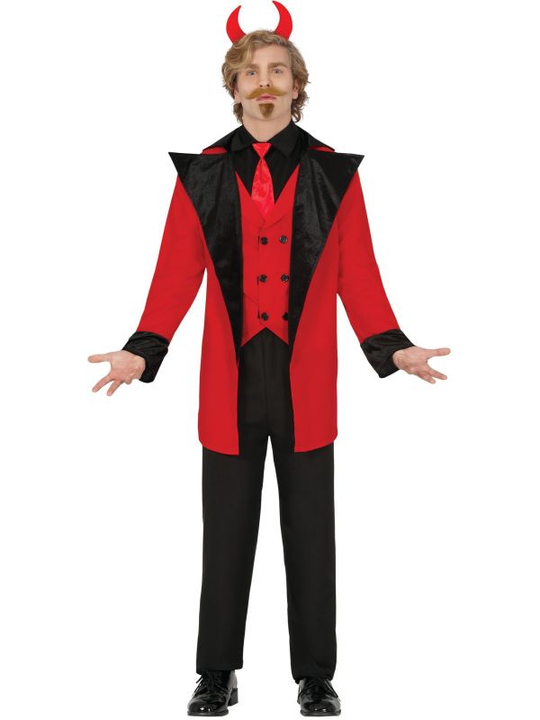 Eik toewijzen Grondig Mister duivel kostuum rood | Carnavalskleding.nl