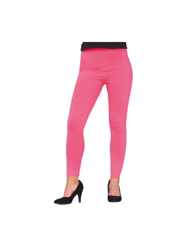 Ideaal Hinder hoekpunt Neon roze legging dames | Carnavalskleding.nl