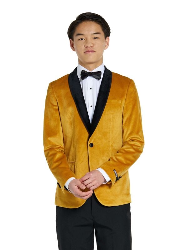 Opposuits Deluxe Tieners Dinner Blazer Goud