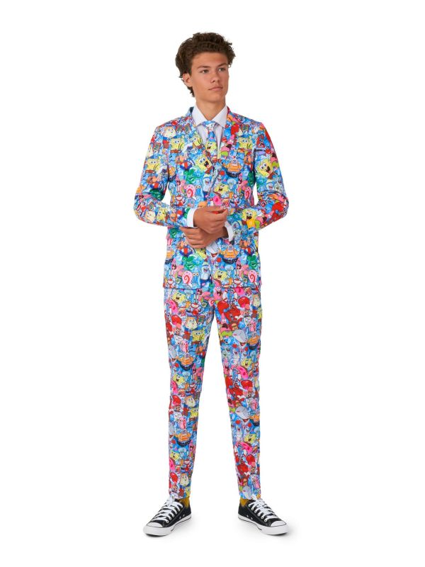 Opposuits Tieners SpongeBob Karakters Kostuum