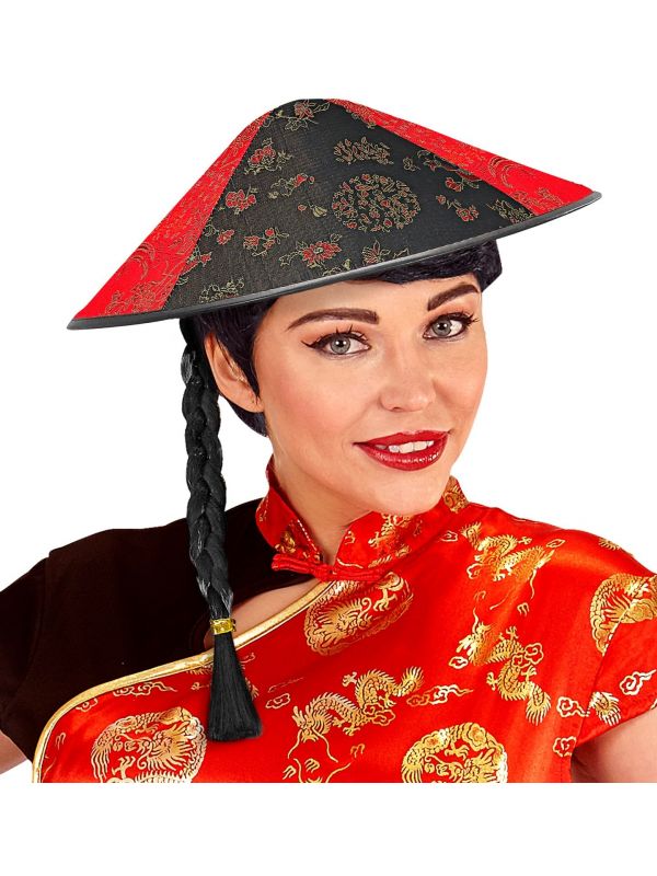 Aanvrager Bewolkt Integreren Chinese hoed | Carnavalskleding.nl