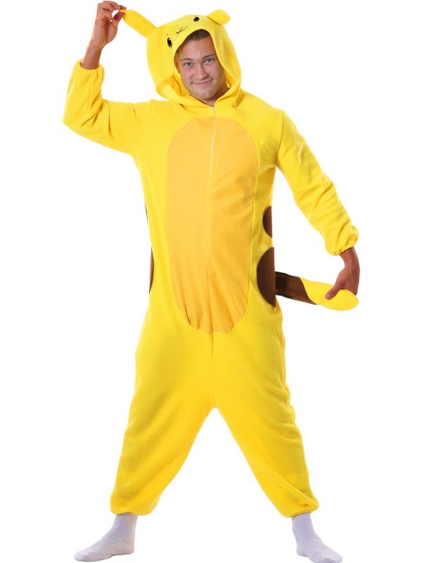 Tablet Tot ziens spuiten Pikachu kostuum (Look-a-like) | Carnavalskleding.nl