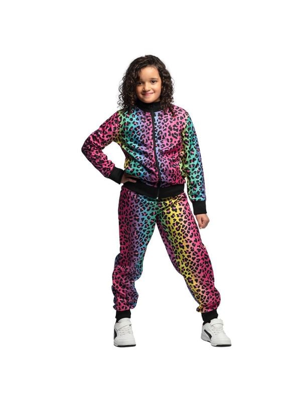 Regenboogpanter Trainingspak Kinderen unisex