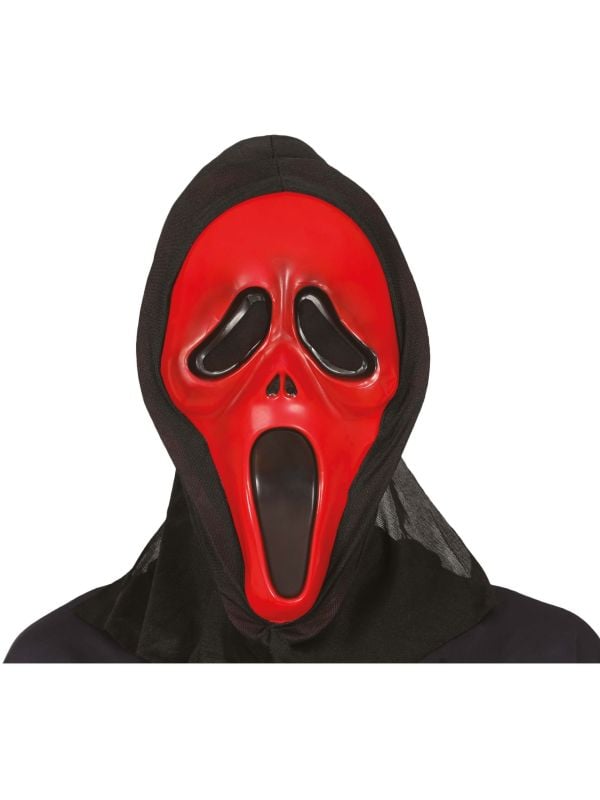 Rood scream masker