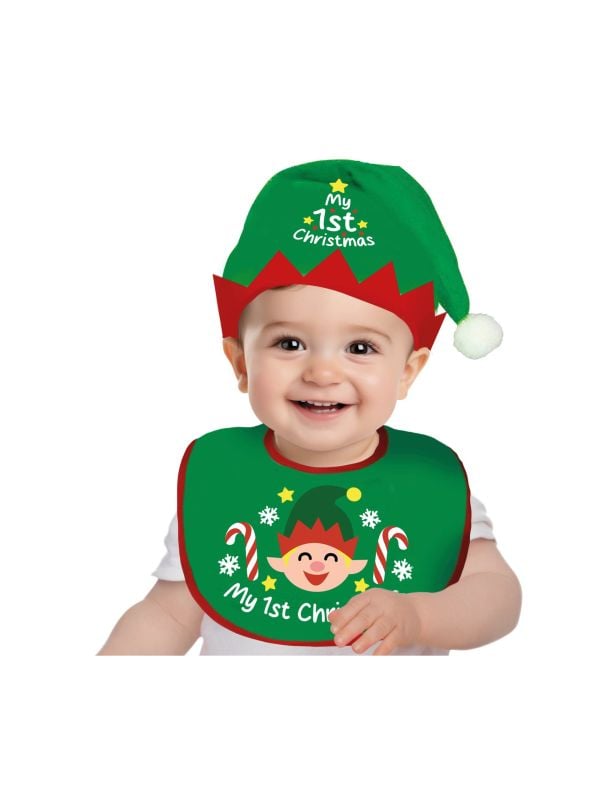 Schattig kerst setje baby kerstelf