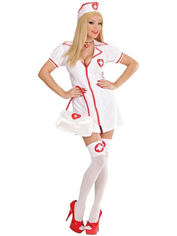 galerij Worstelen Ongelijkheid Sexy verpleegster kostuum | Carnavalskleding.nl