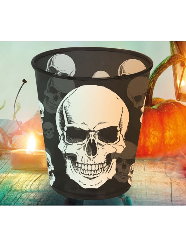 Skull halloween partybeker