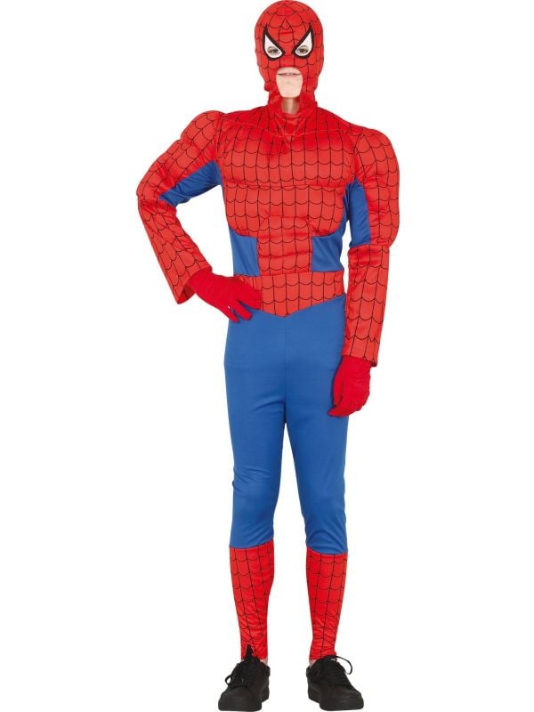 stoel Stoffig meubilair Spiderman kostuum kind | Carnavalskleding.nl