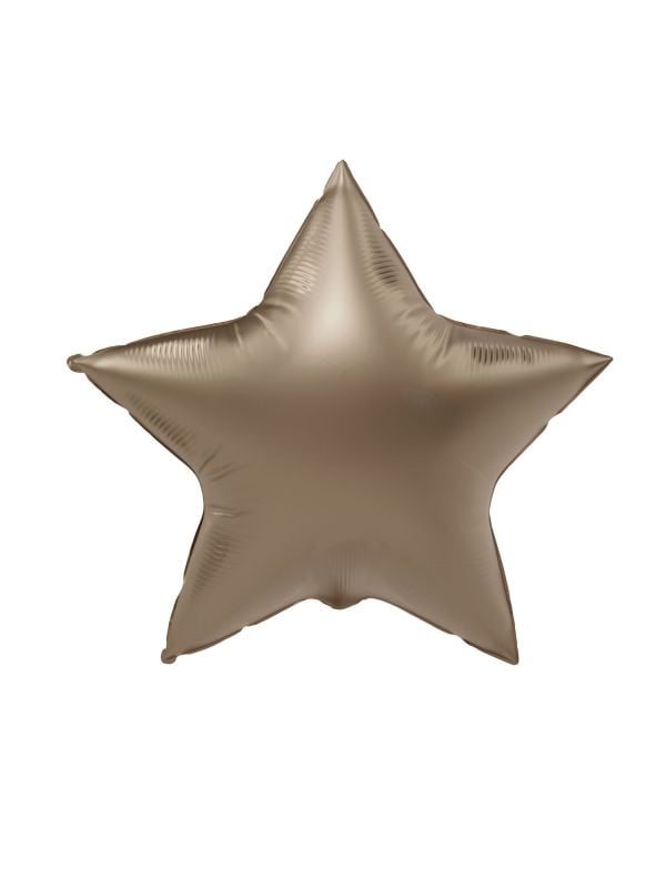 Ster folieballon goud 45 cm