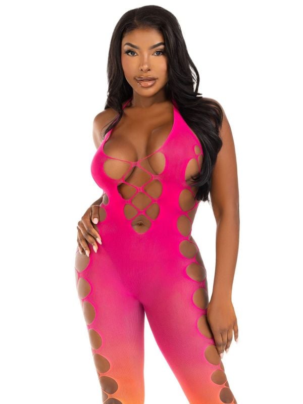 Sunset Ombre Footless Bodystocking - Verleidelijke en Comfortabele Lingerie