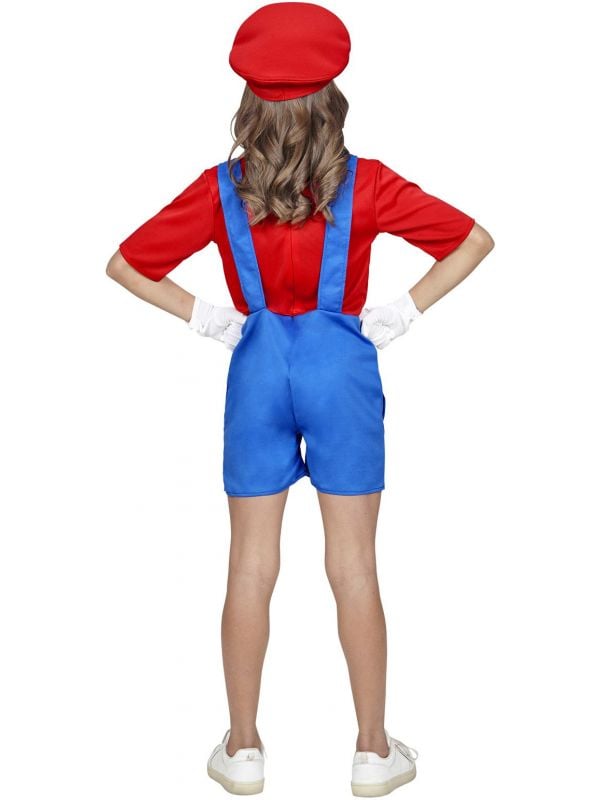 Lieve afstuderen Verbinding verbroken Super Mario kostuum meisjes | Carnavalskleding.nl