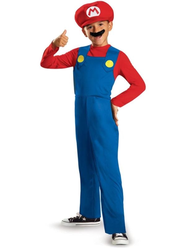 Super Mario Pak Jongens Blauw en Rood