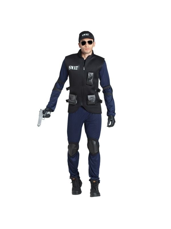 SWAT Agent Kostuum Heren