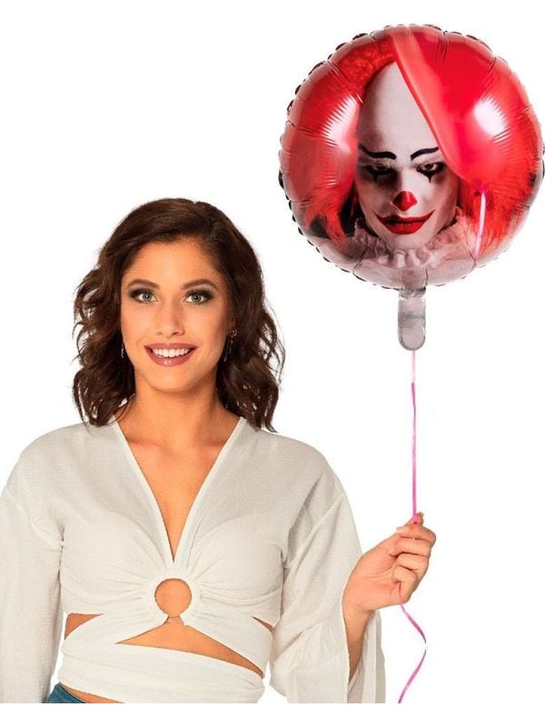 Terror Clown Folieballon 45cm