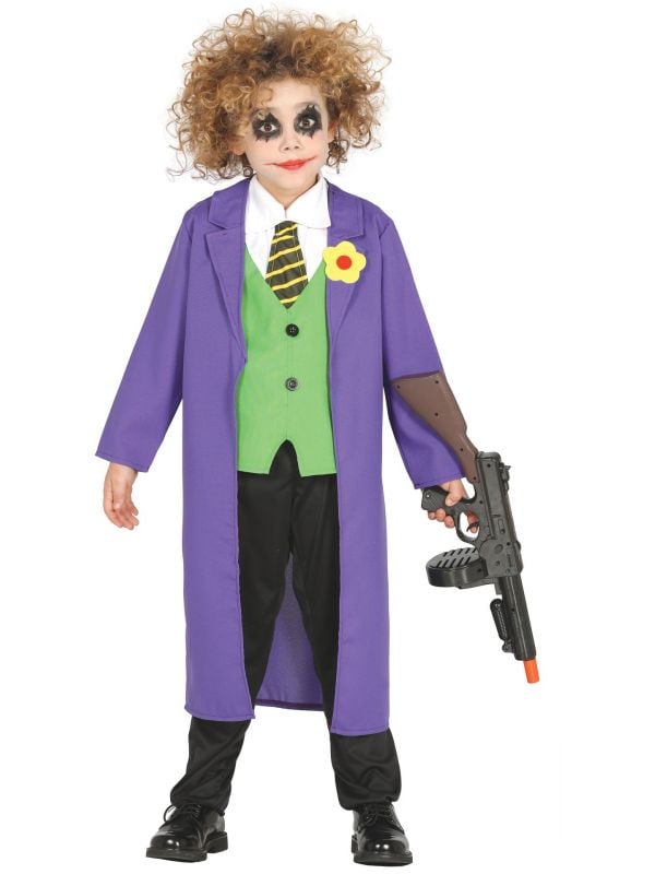 Basistheorie Detector Overtreding The Joker outfit kind | Carnavalskleding.nl