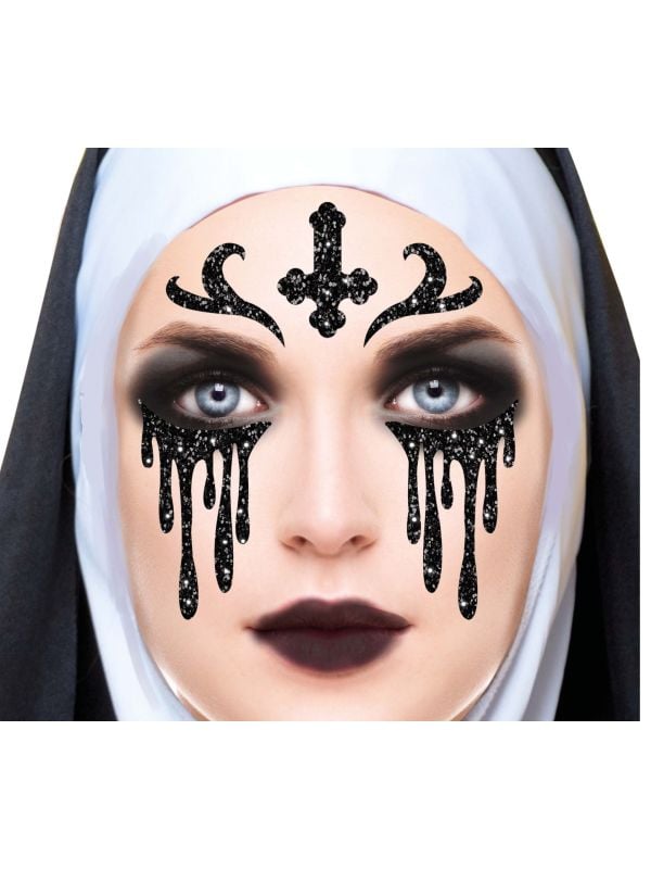 The nun glittermasker