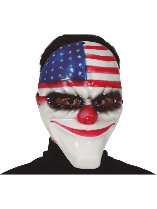 Druif Zichzelf Algemeen The Purge clown masker | Carnavalskleding.nl