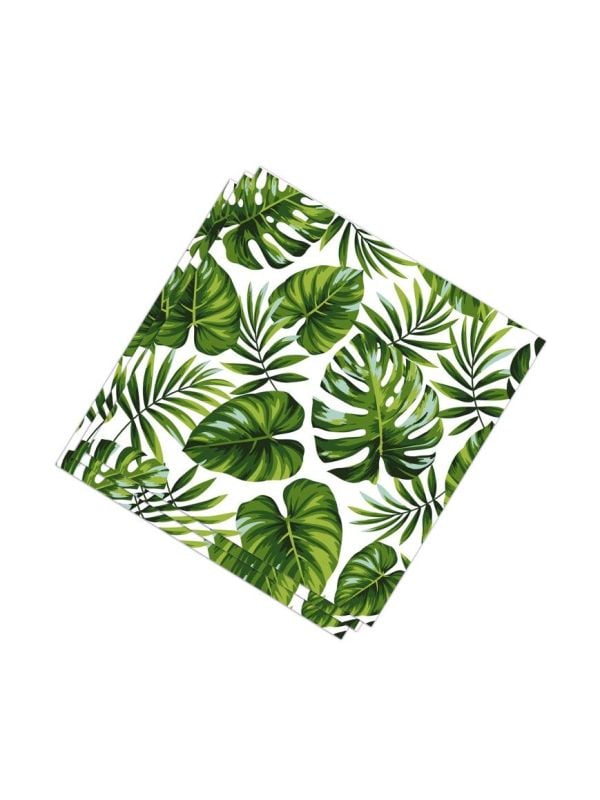 Tropical leaves hawaii servetten