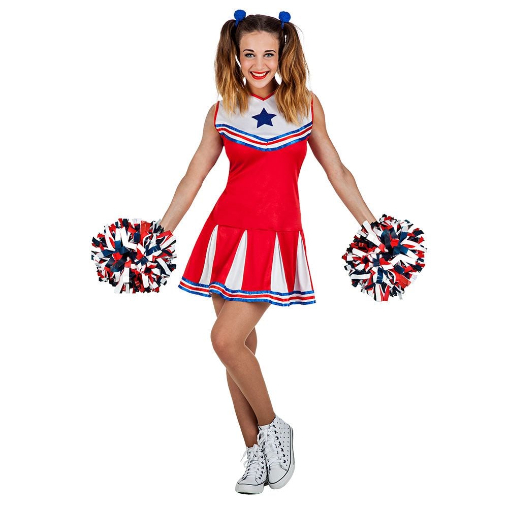 Amerikaanse Cheerleader Kostuum Dames