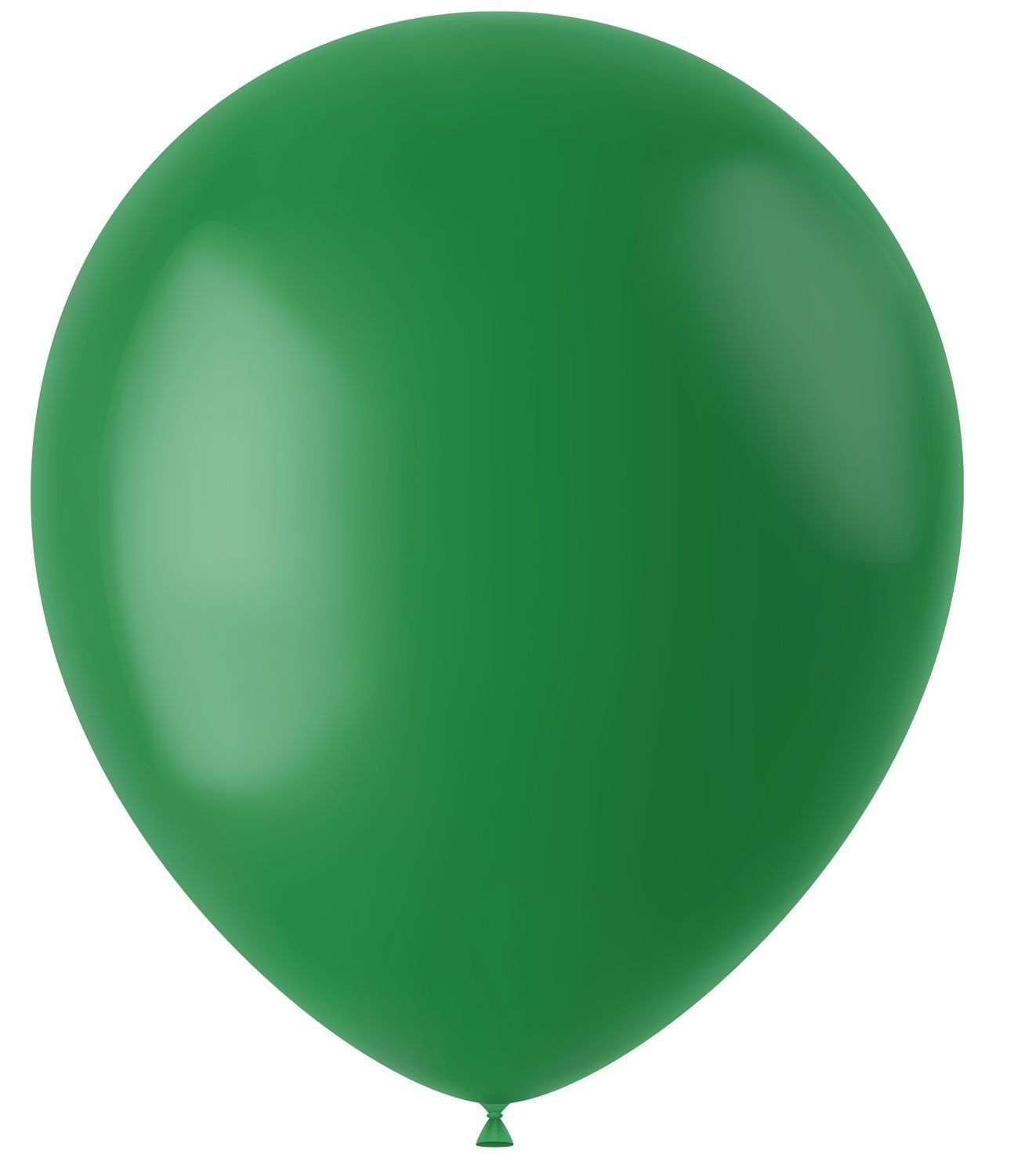 Ballonnen donker groen mat 10 stuks