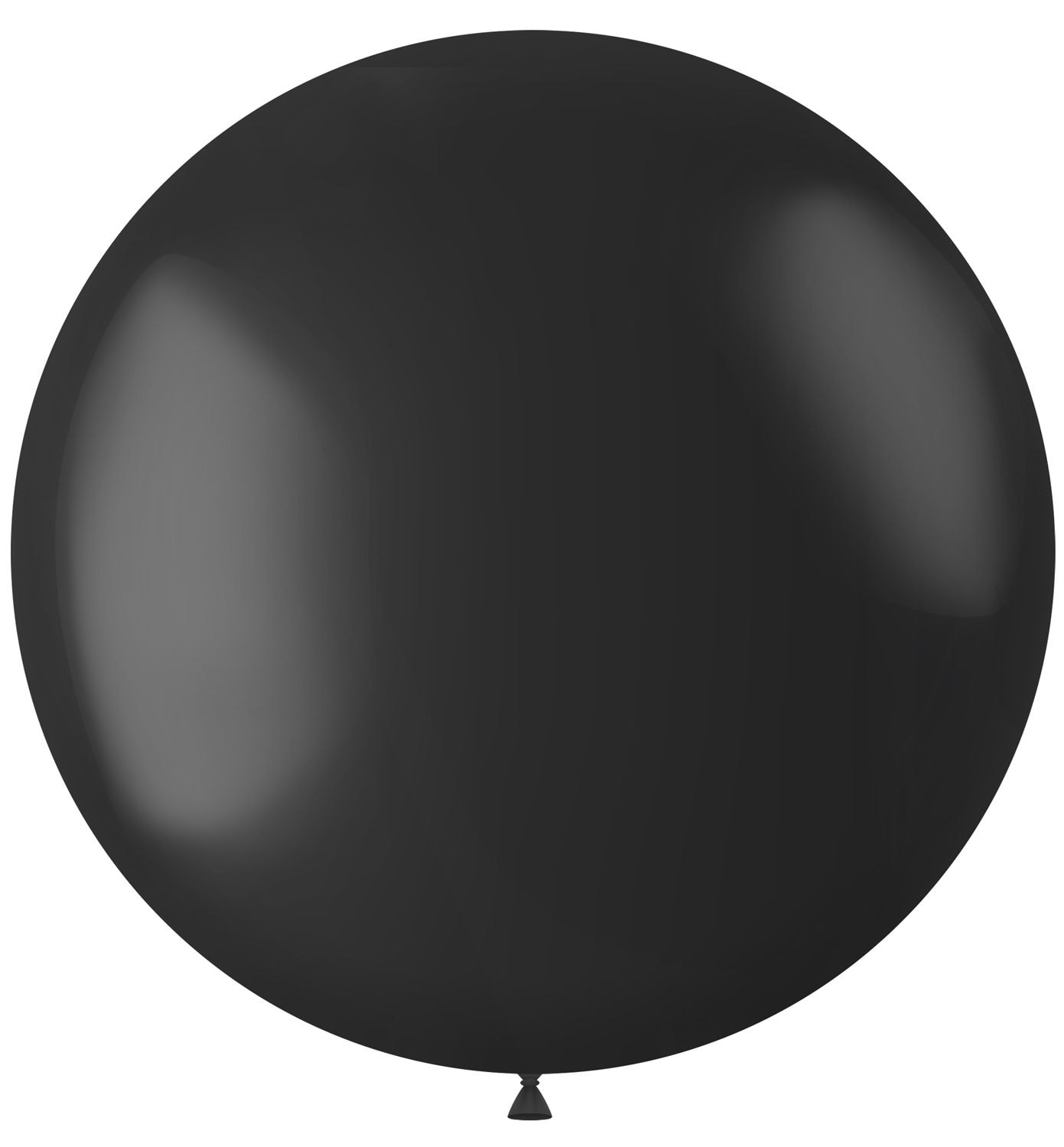 Ballonnen zwart mat 78cm