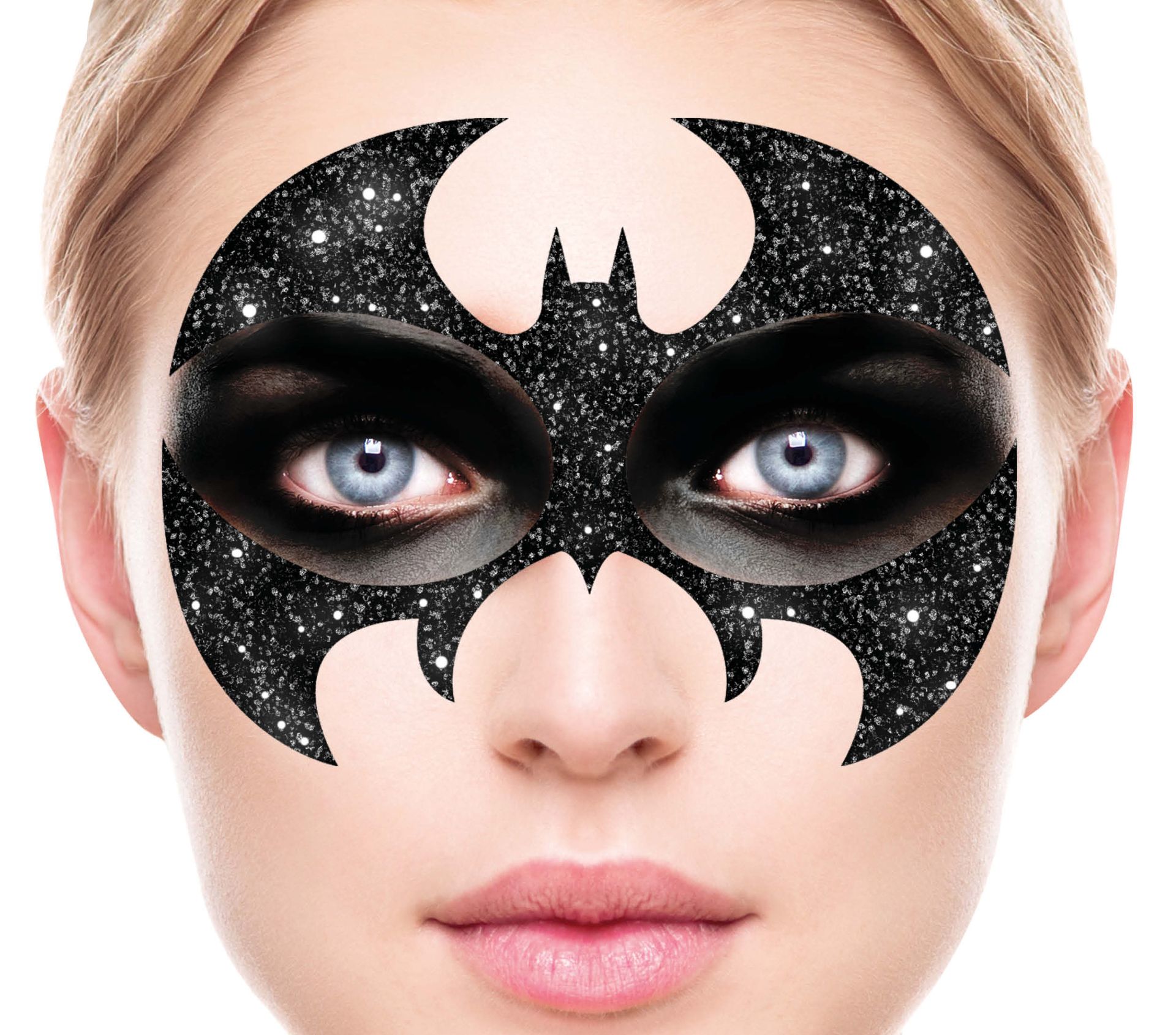 Batwoman glittermasker