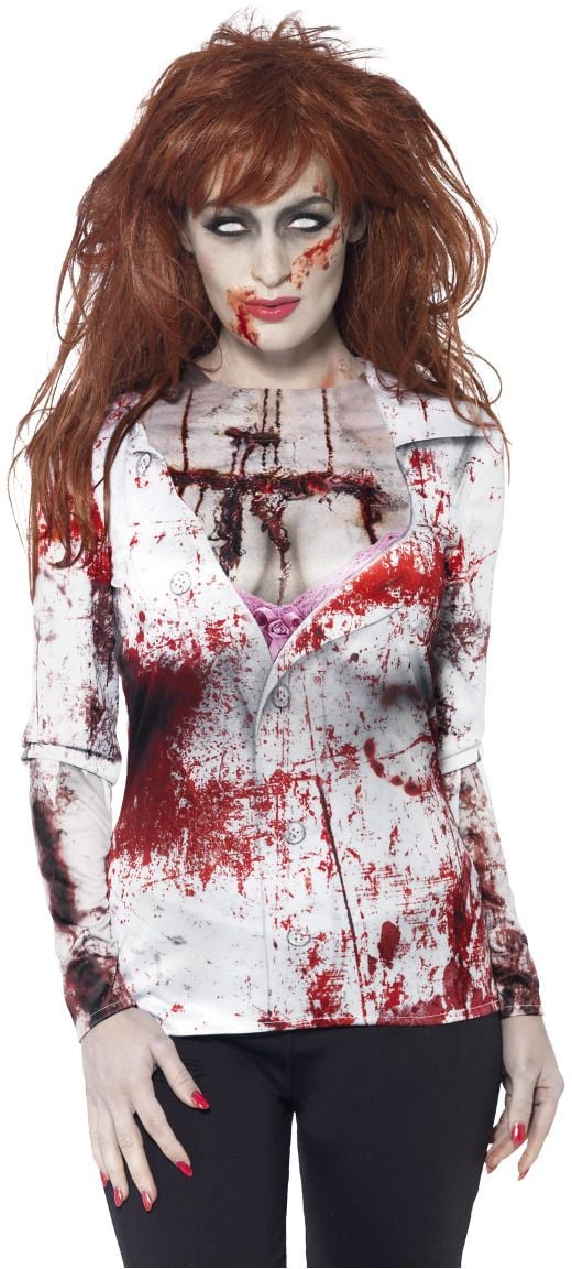 Bebloed zombie dames shirt