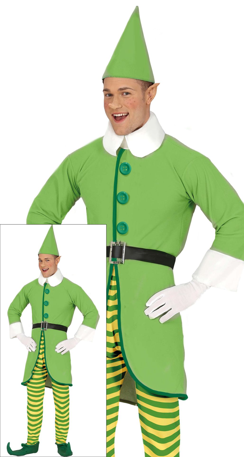 Buddy elf kostuum heren