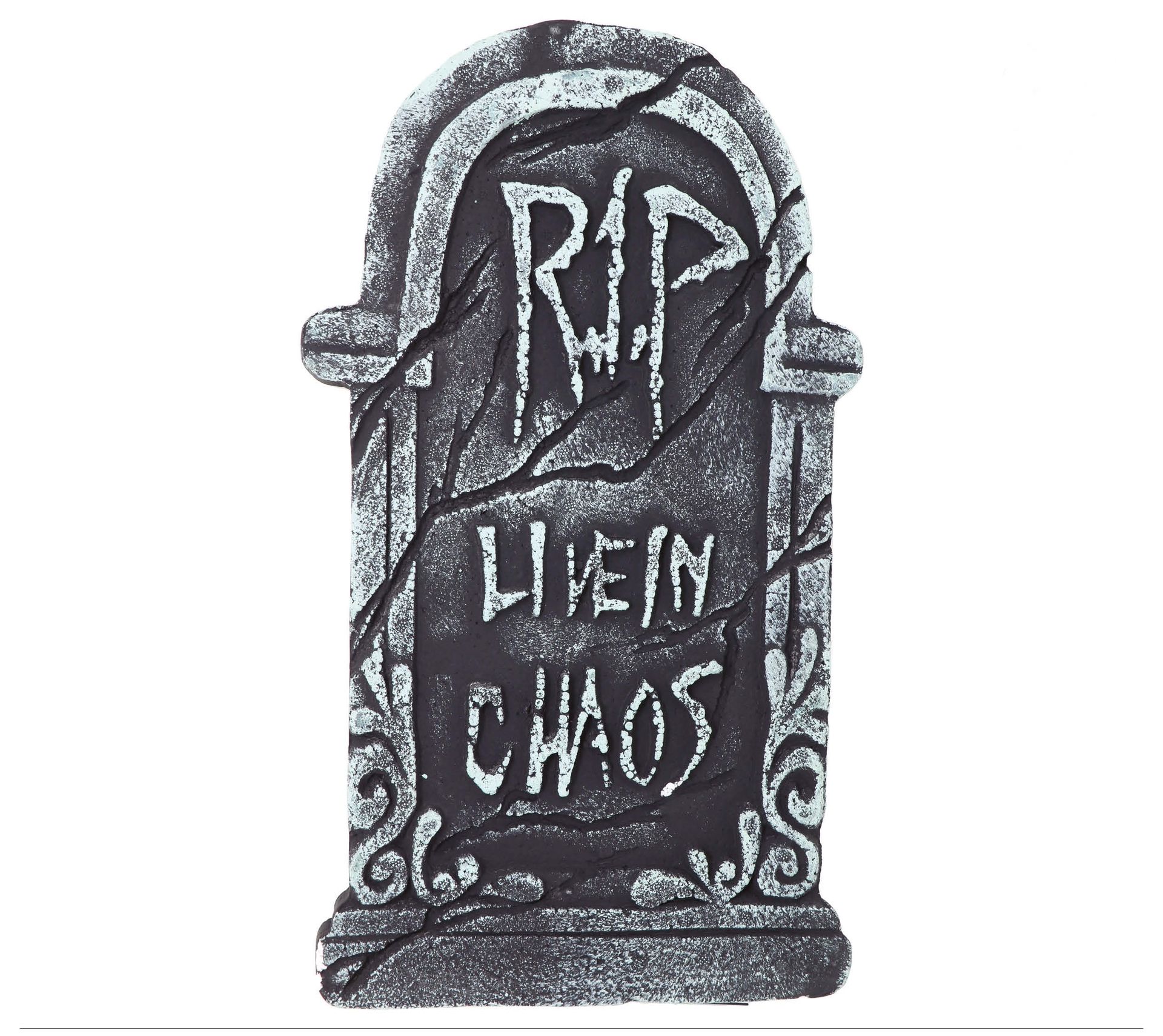 Chaos rip nep grafsteen