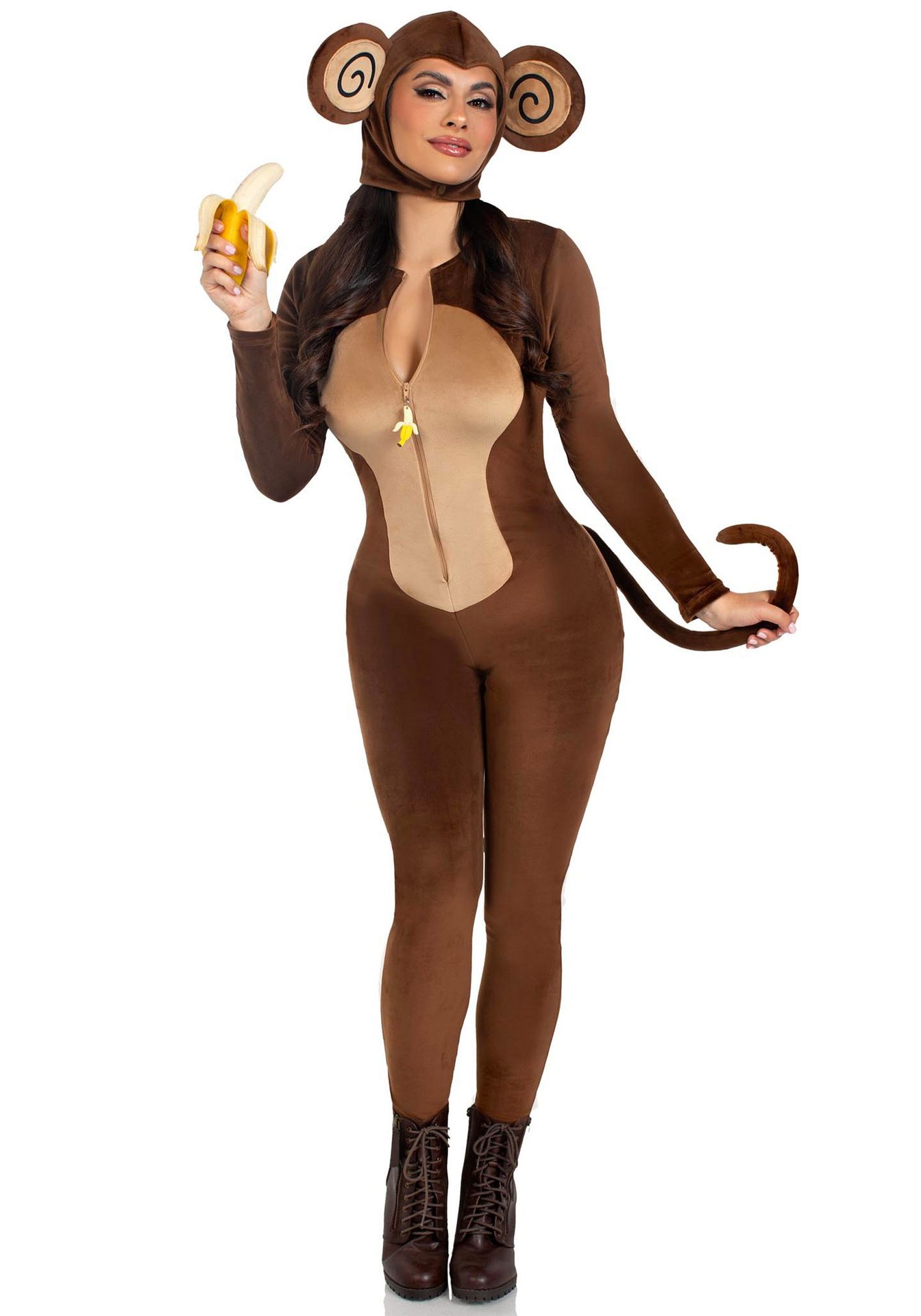 Cheeky monkey catsuit dames