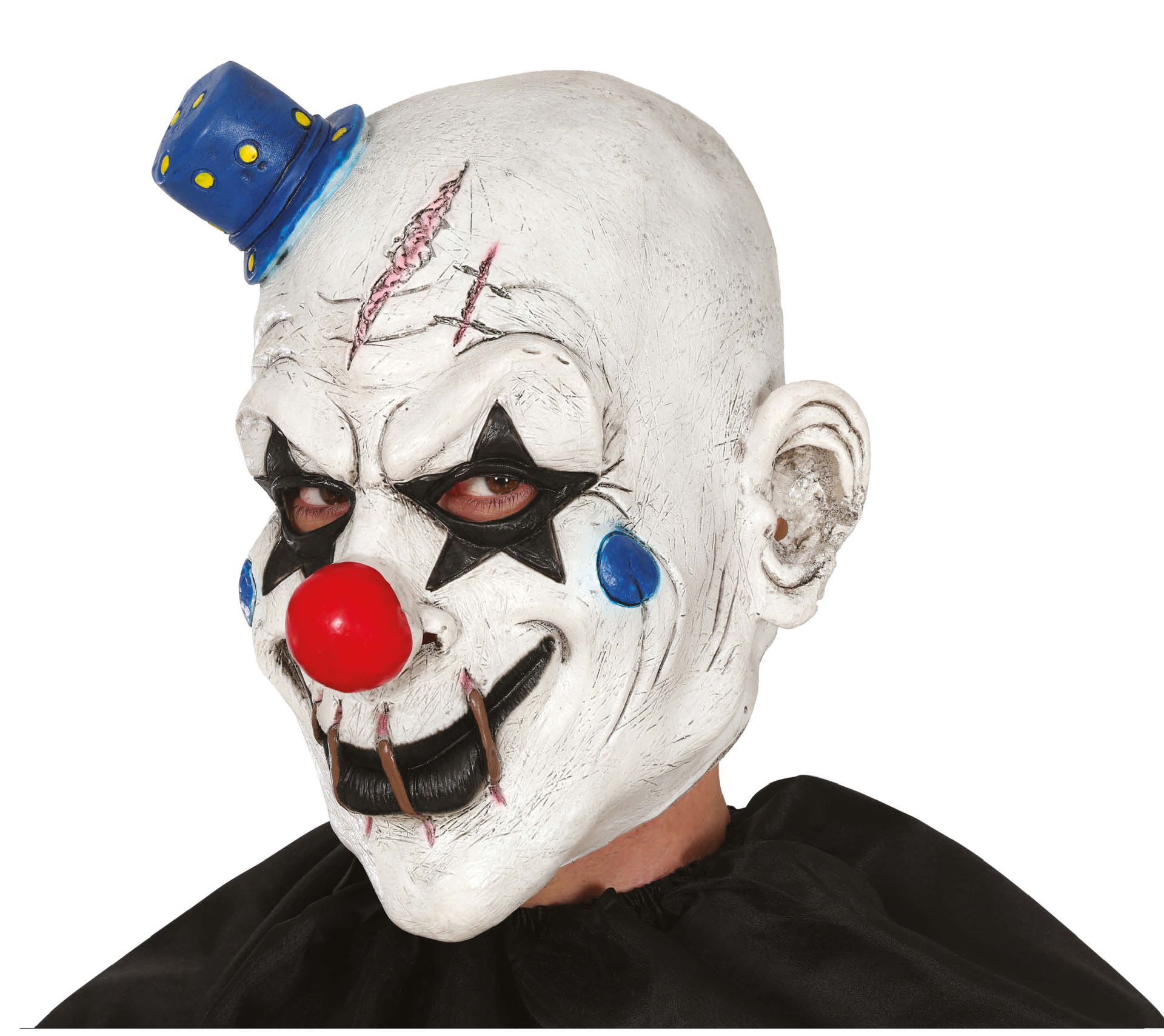 Creepy clown masker