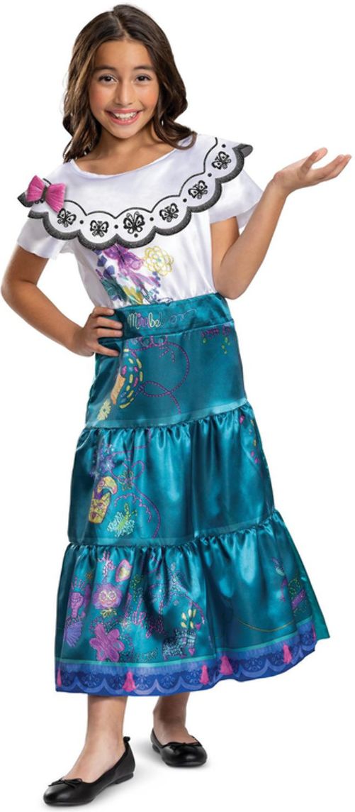 Disney Encanto Mirabel Meisjes Kostuum Blauw