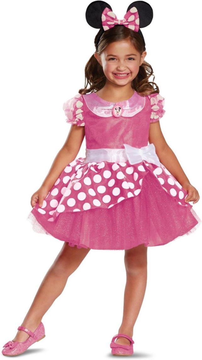 Disney Minnie Mouse Kostuum Meisjes Roze