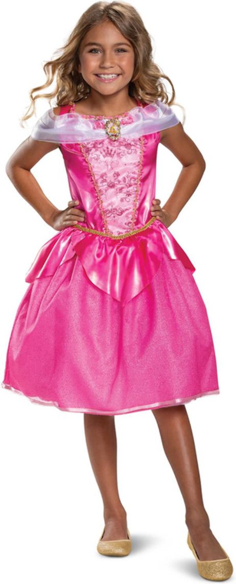 Disney Sleeping Beauty Aurora Meisjes Kostuum Roze