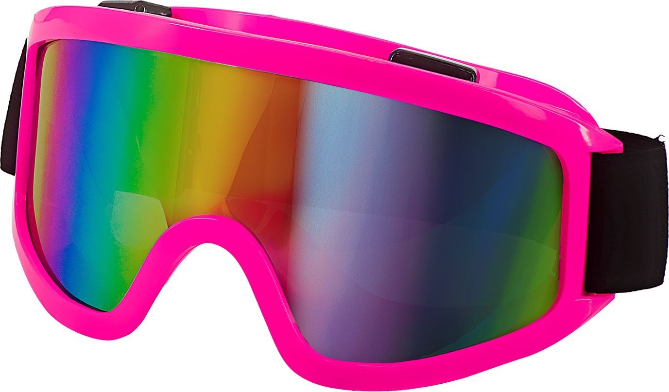 80s Neon Roze Skibril