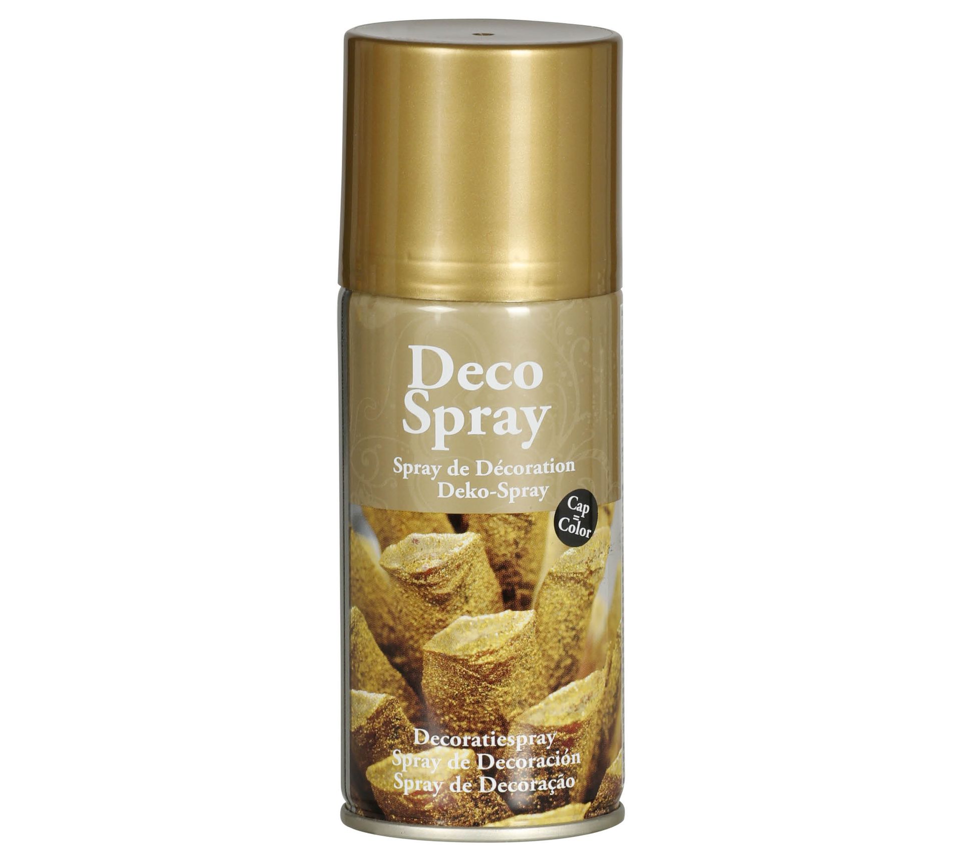 Gouden verfspray kerst 150ml