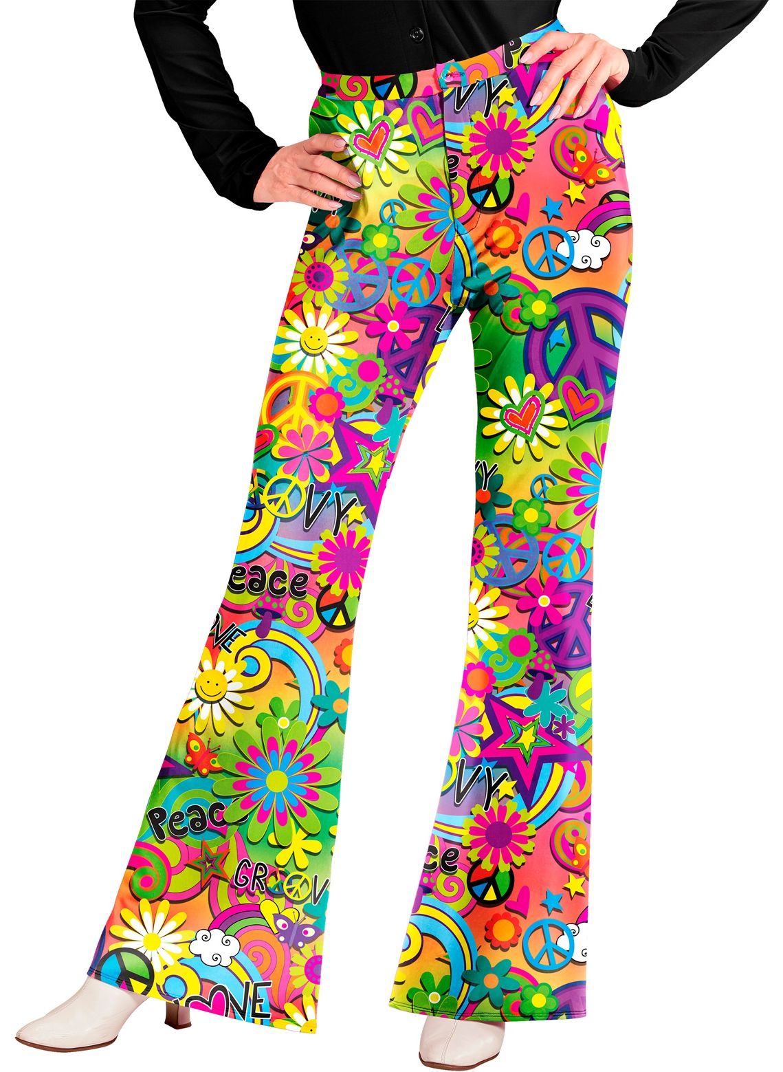 Groovy retro broek dames