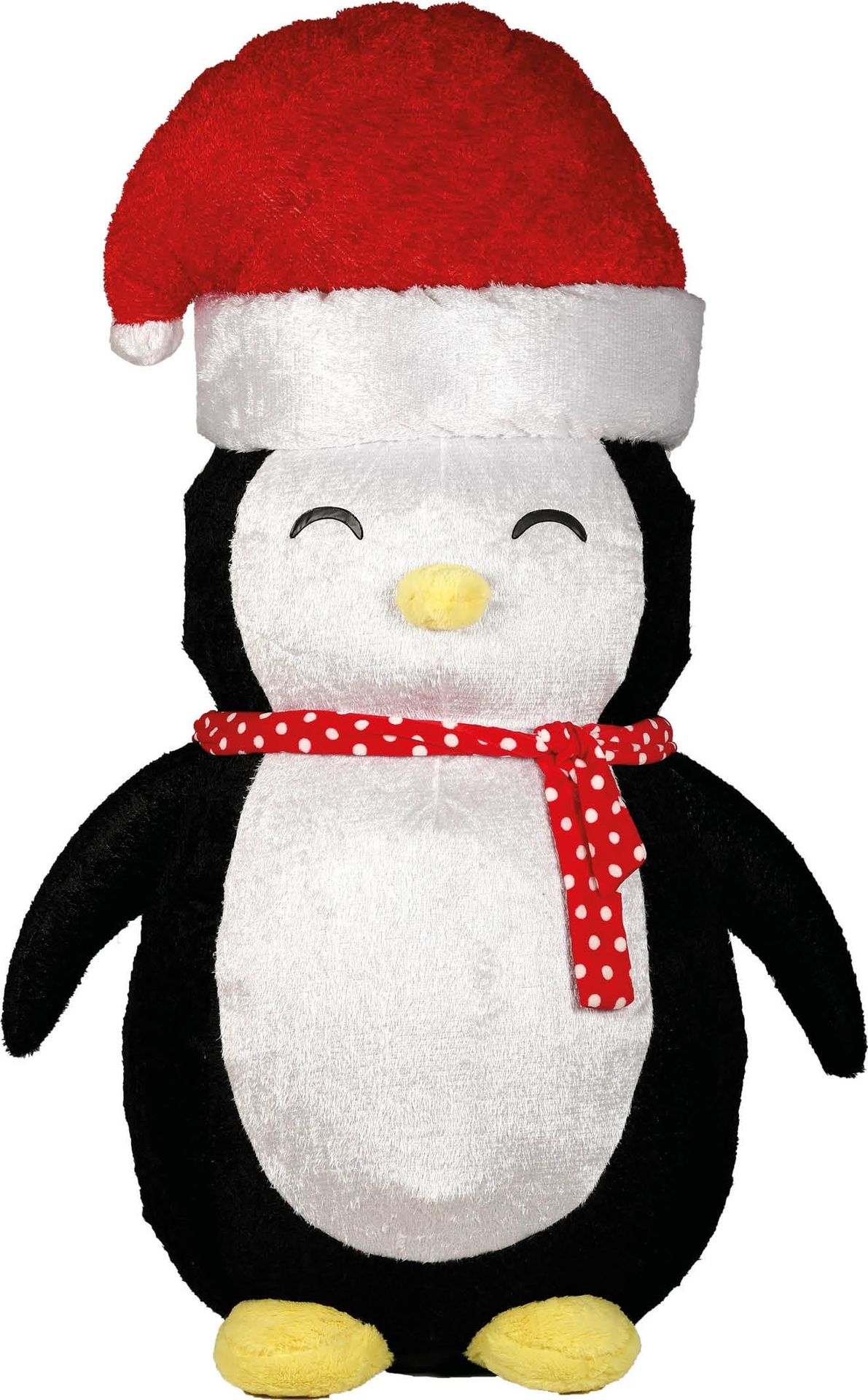 Grote opblaasbare kerst pinguin 183cm