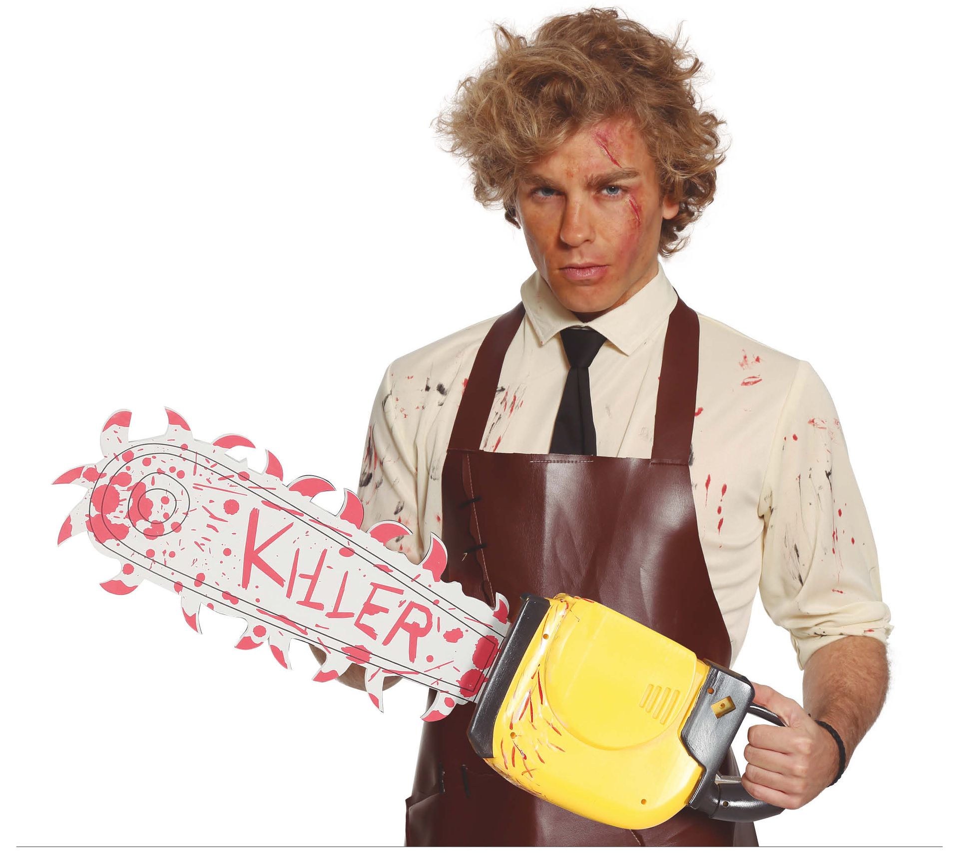 Halloween killer kettingzaag plastic