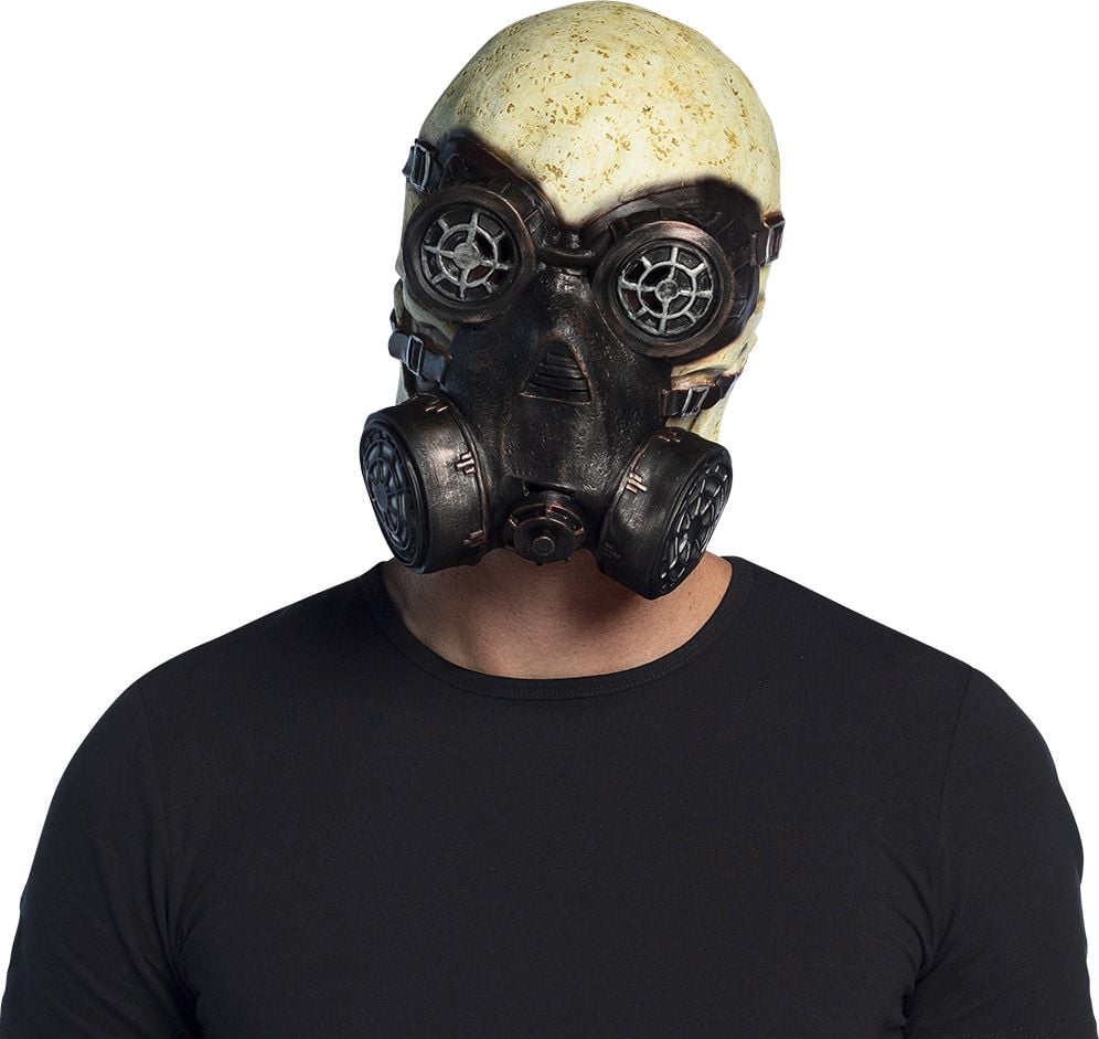 Halloween Latex Gas Skull Hoofdmasker