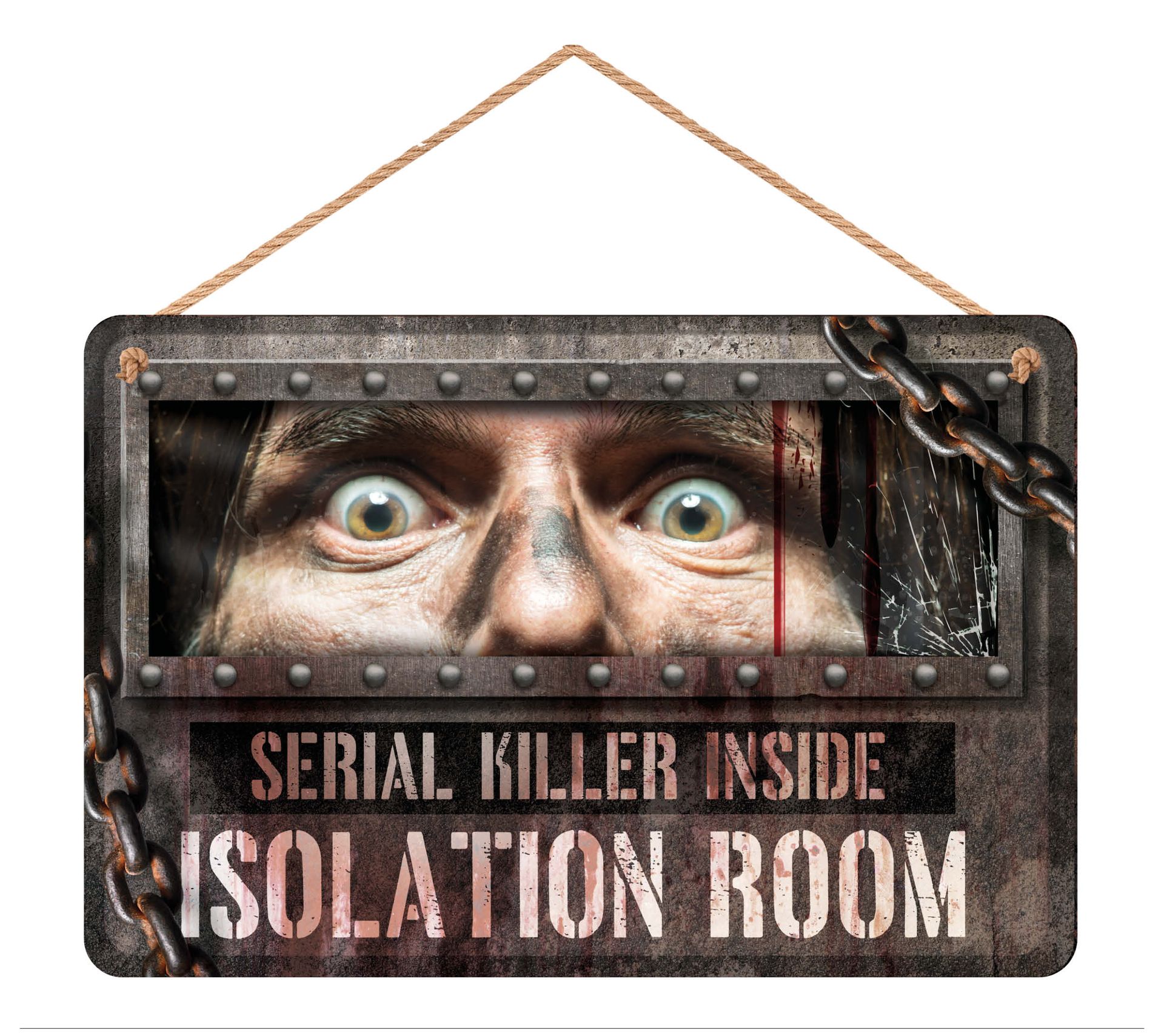 Halloween muur decoratie isolation room