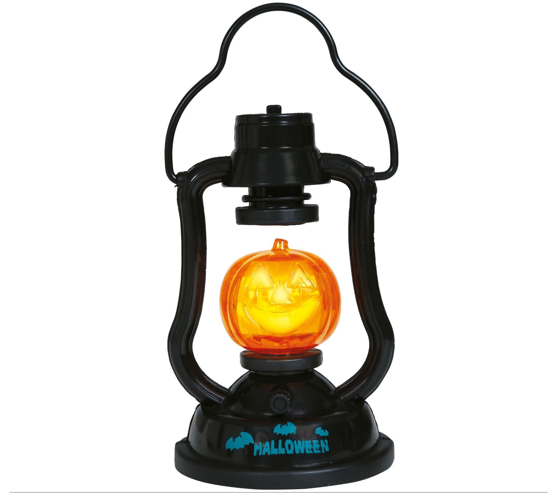 Halloween pompoen lantaarn met licht en geluid