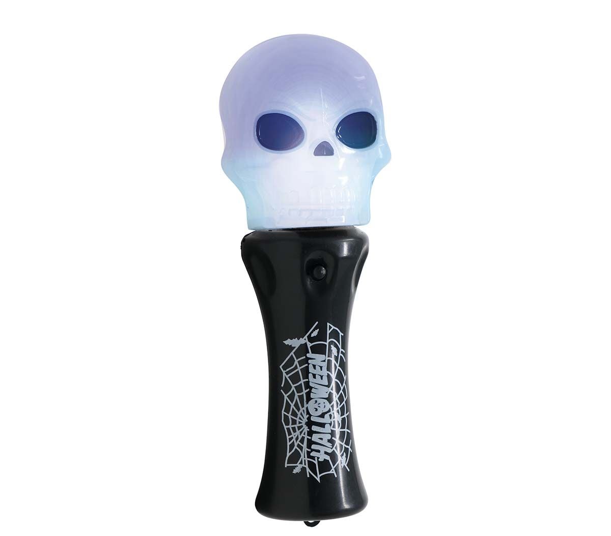 Halloween schedel zaklamp14cm