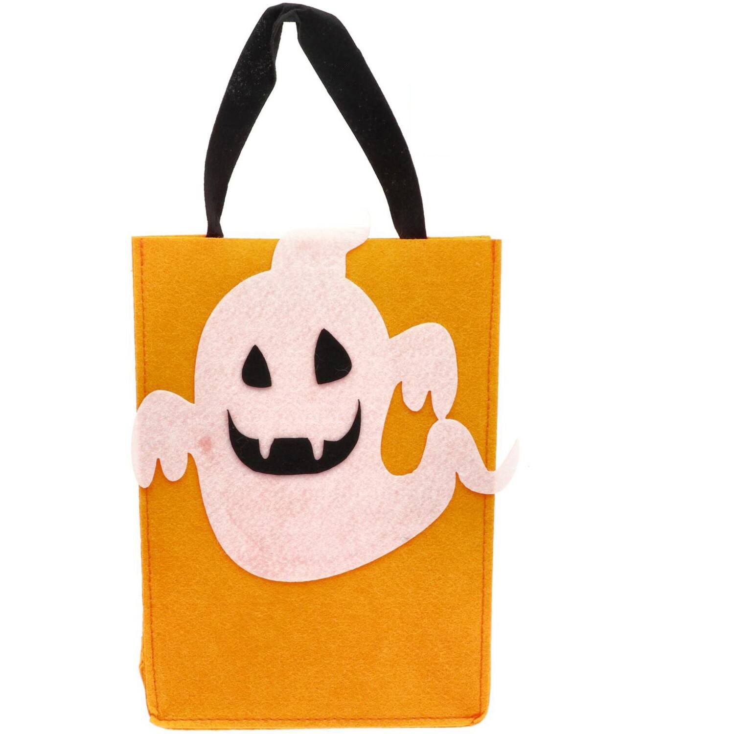 Halloween spook snoeptas 27x20x10 cm vilt