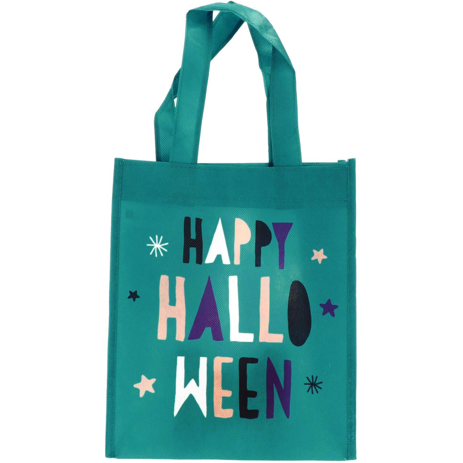 Halloween tas turquoise