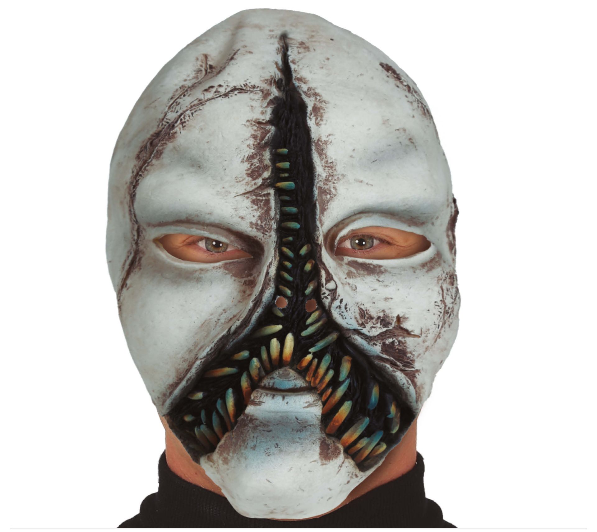 Horror alien masker met tanden