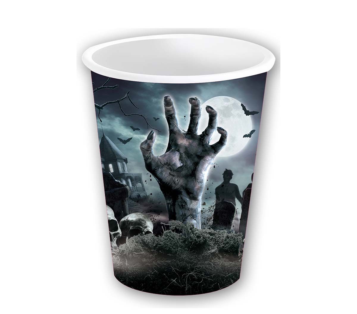 Horror begraafplaats partybekers 355ml