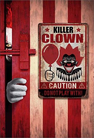 Killer clown decoratie poster