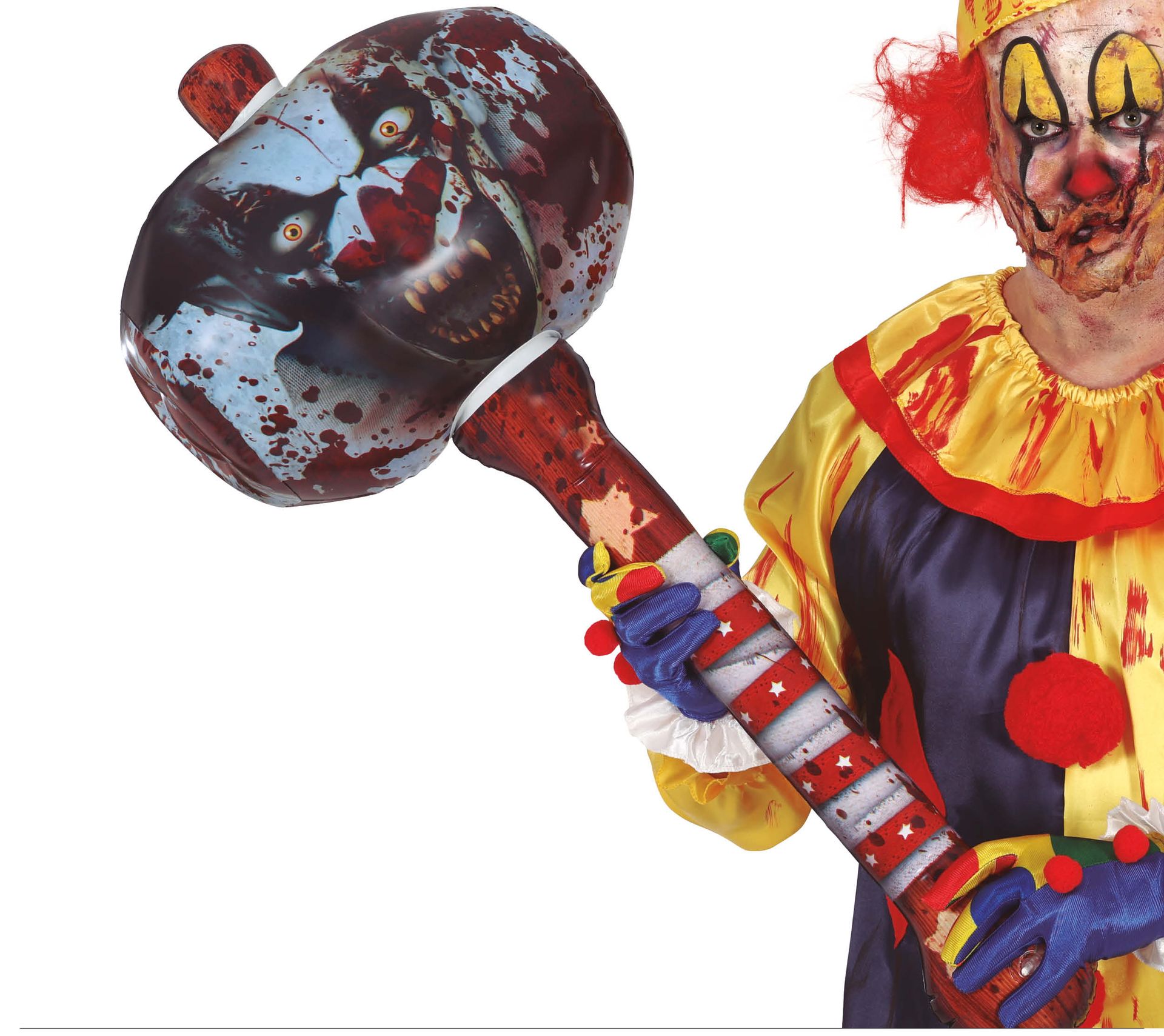 Killerclown opblaasbare hamer